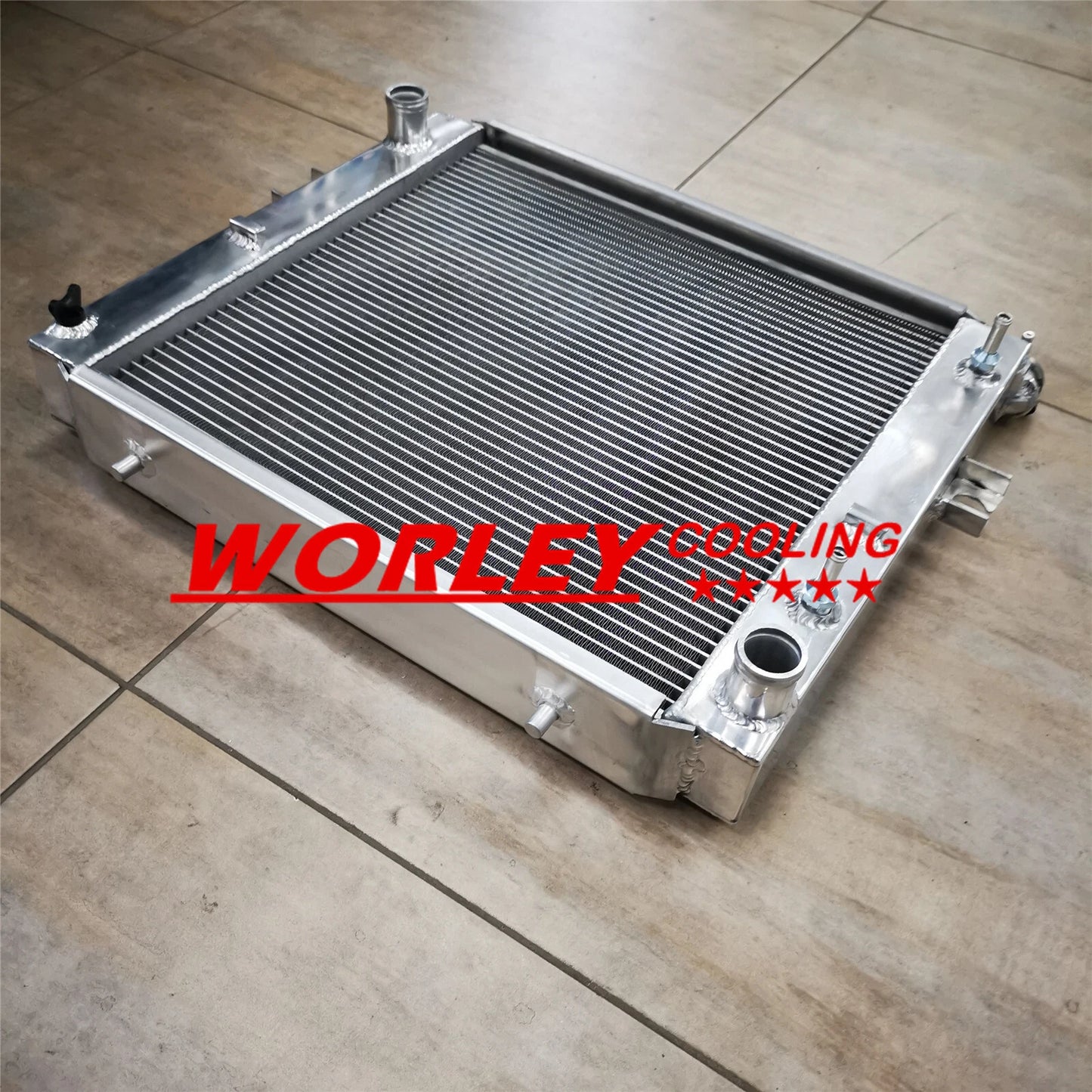 4ROW Aluminum Radiator for Toyota Forklift 6FG25 7FD20-30 (2000-2023)