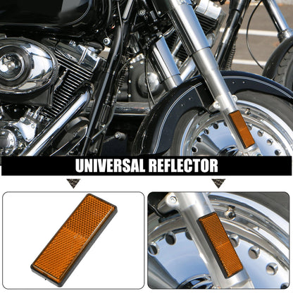 Spoke Reflective with Screw / 88x32mm / Spoke Reflective with Screw for Motorcycle