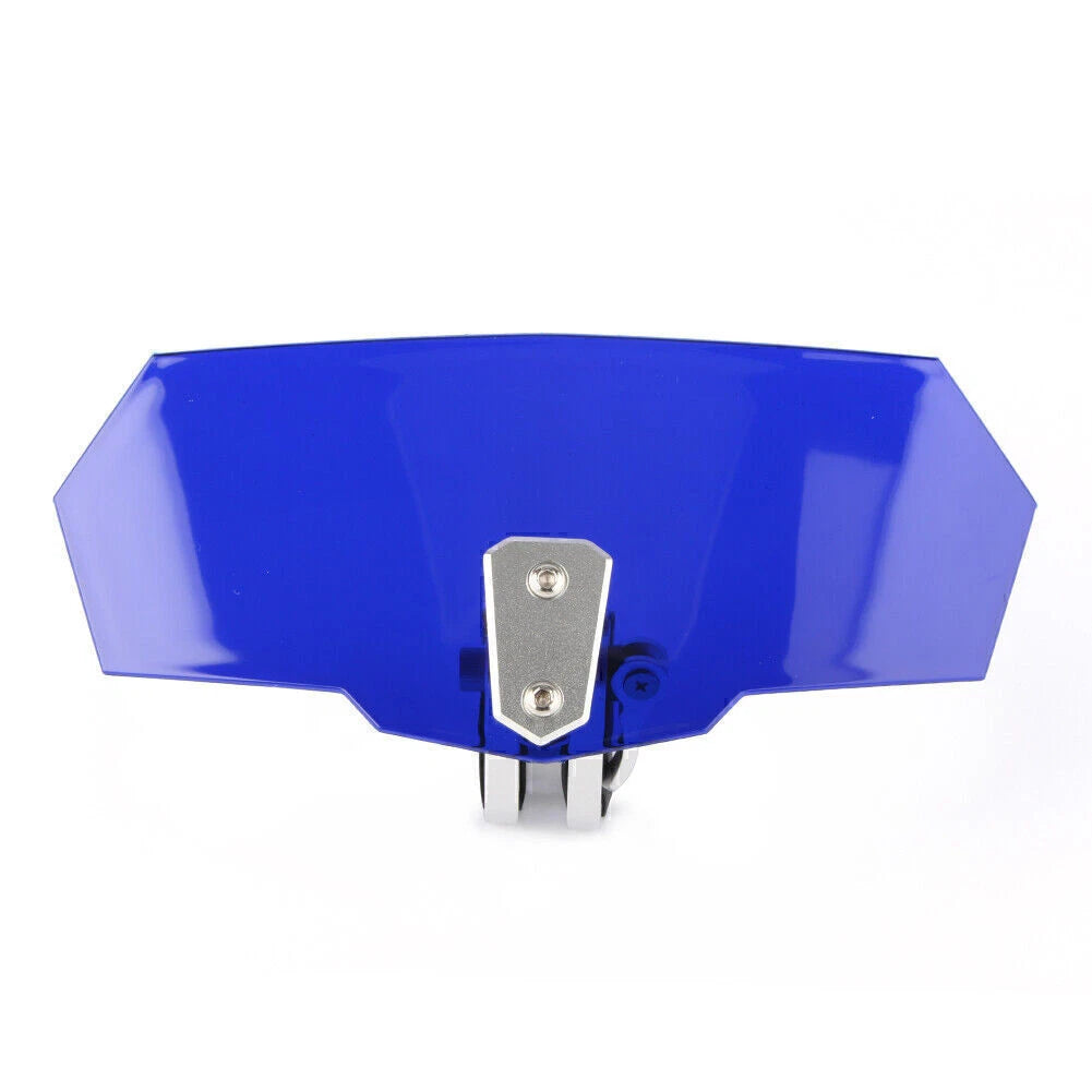 Universal Clip-On Blue Windshield Deflector for Cars (2010-2023)