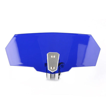 Universal Clip-On Blue Windshield Deflector for Cars (2010-2023)