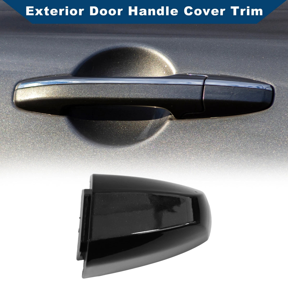 Exterior Door Handle Cover Trim for BMW X1 X2 X5 X6 2014-2019 Blue ABS