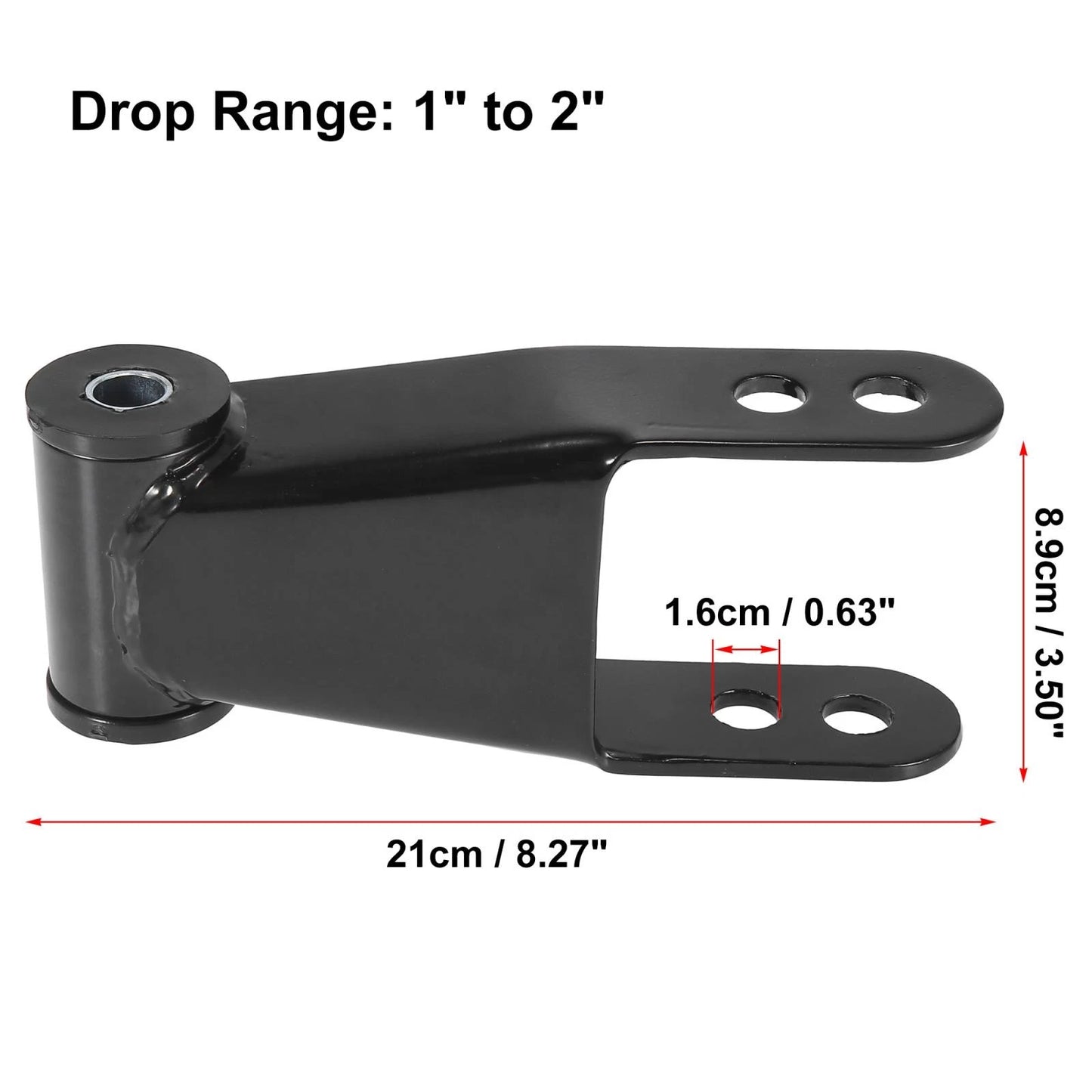 1" to 2" Drop Shackles Adjustable Leveling for Ford F-150 (1987-1996)