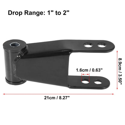 1" to 2" Drop Shackles Adjustable Leveling for Ford F-150 (1987-1996)