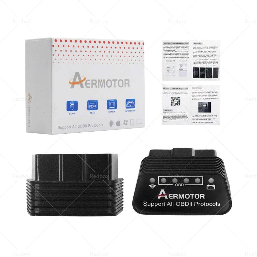 ELM327 WiFi OBD2 Car Diagnostics Scanner for iOS & Android
