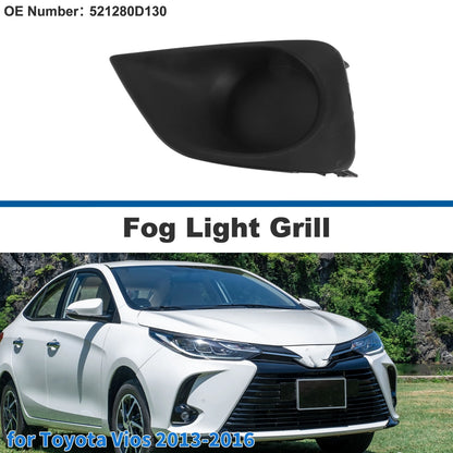 Front Left Fog Light Grill for Toyota Vios (2013–2016)