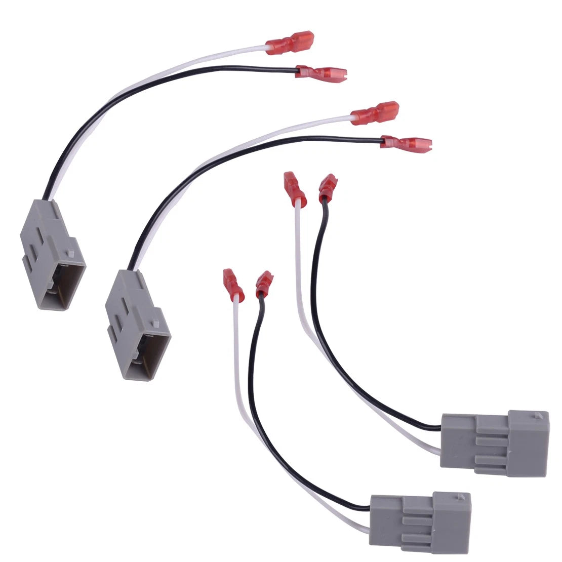 4 x Car Speaker Connector Wire Harness Adapter for Honda CRX, Acura (1986-1991)