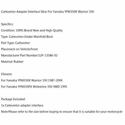 Rubber Connector for Yamaha YFM350X Warrior 350 (1987-2004)