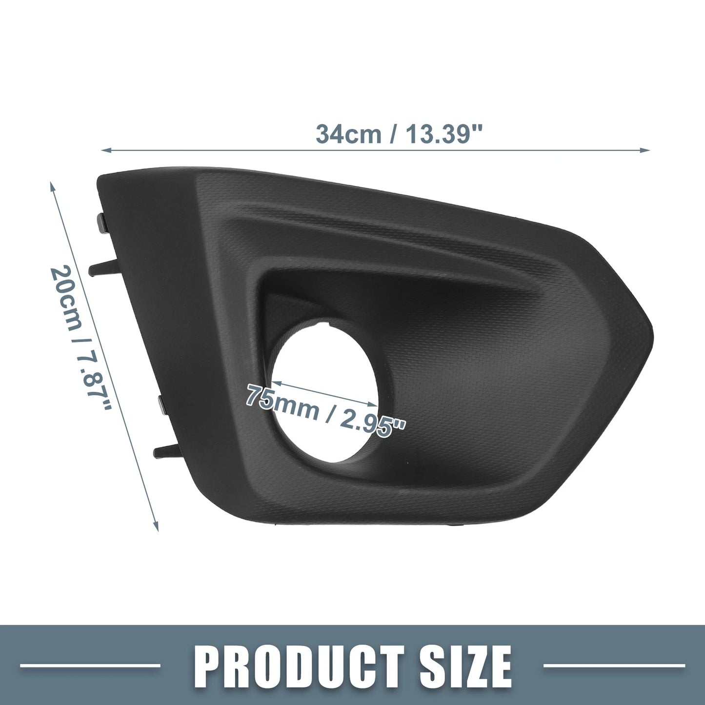 Front Right Fog Light Grille Cover for Subaru Impreza (2012-2014)