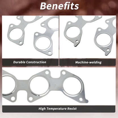 Exhaust Manifold Header Gasket 2 x for Toyota Tacoma (2006-2014)