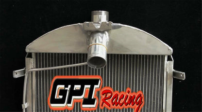 2 x Rows Aluminum Alloy Coolant Radiator for Ford Model A (1928-1929)