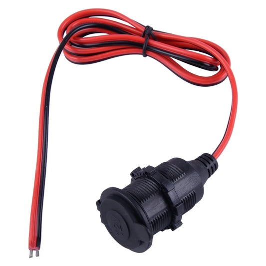 12V Car Female Cigarette Lighter Socket Adapter Cable for Various Models