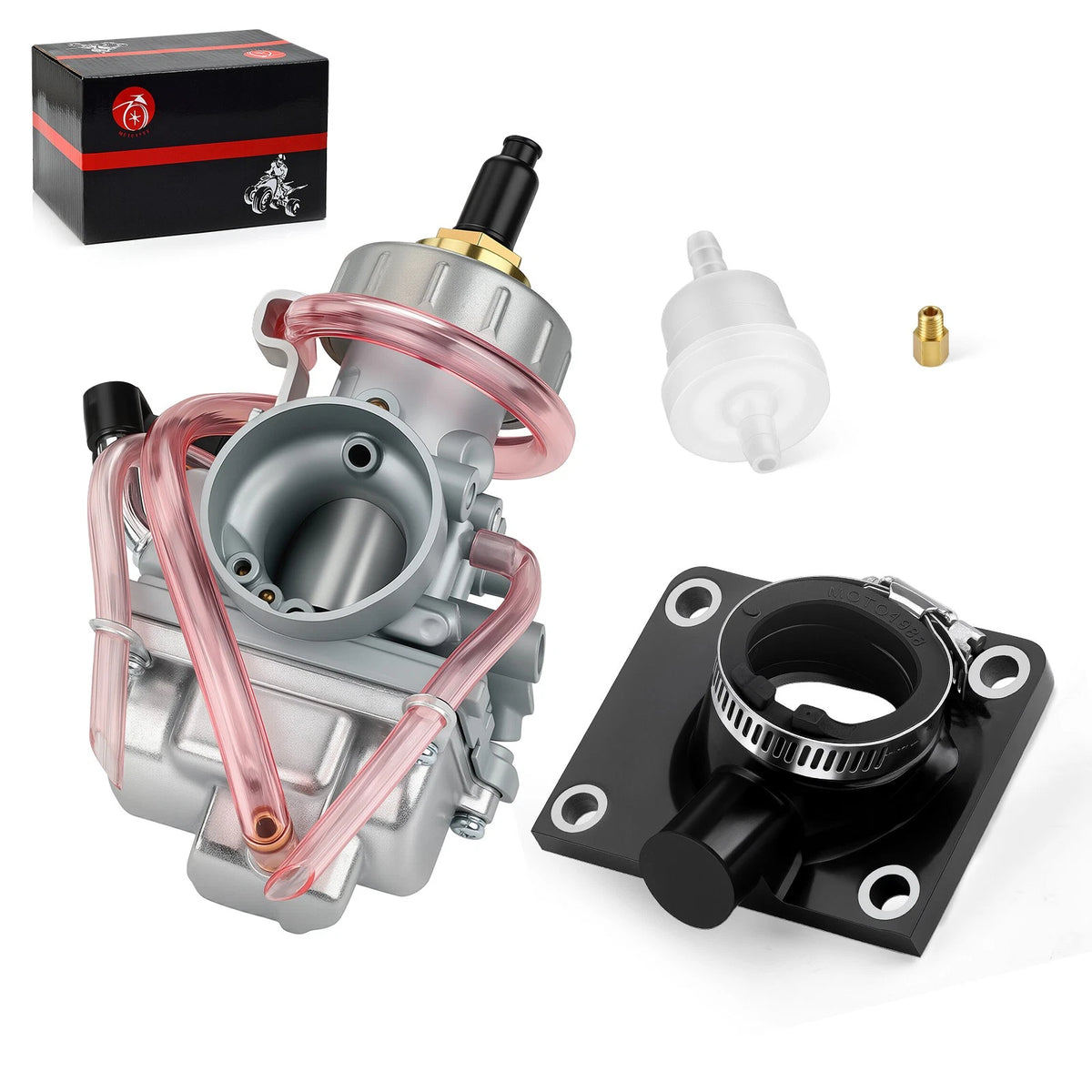 Carburetor Carb + Intake Manifold Boot for Yamaha Blaster 200 YFS200 (1988–2006)