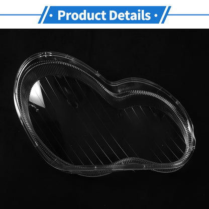 Car Front Left Headlight Lens Cover for Mercedes-Benz C-Class (2001-2017)
