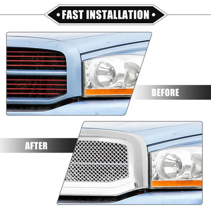Front Grille Assembly for Dodge Ram 3500 (2006 - 2009)