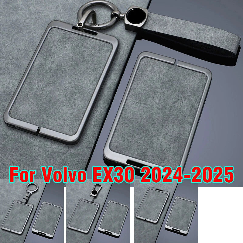 Leather Key Remote Case for Volvo EX30 (2024–2025)
