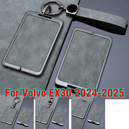 Leather Key Remote Case for Volvo EX30 (2024–2025)