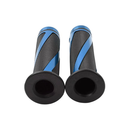 7/8" Rubber Hand Grips for Yamaha ATV Pit Dirt Bike (2010-2023) Blue