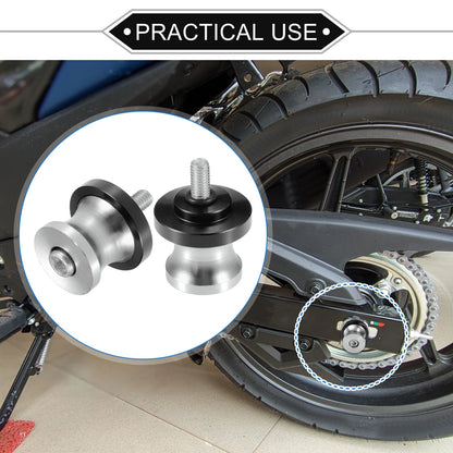 Pair / 6mm / Swingarm Spools for Motorbike
