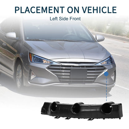 Left Front Bumper Retainer Bracket for Nissan Rogue (2014-2020)