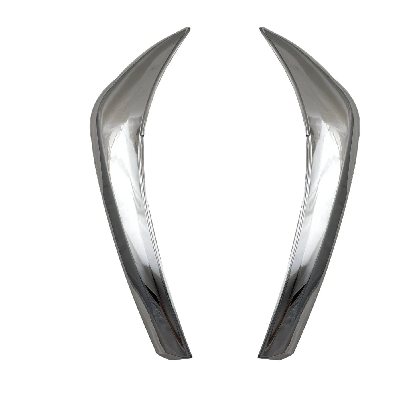 Chrome Front Headlight Eyelid Covers for Toyota Land Cruiser LC200 (2012-2015)