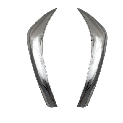 Chrome Front Headlight Eyelid Covers for Toyota Land Cruiser LC200 (2012-2015)