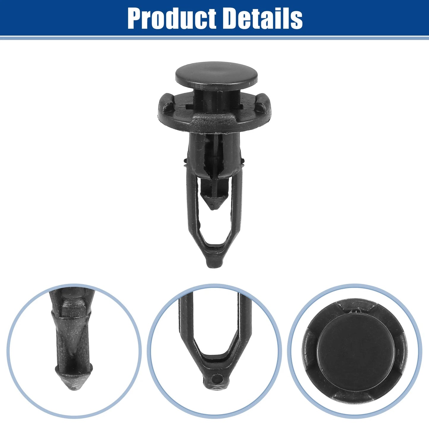 100Pcs Front Bumper Retainers Clips for Toyota Corolla (2019-2022)