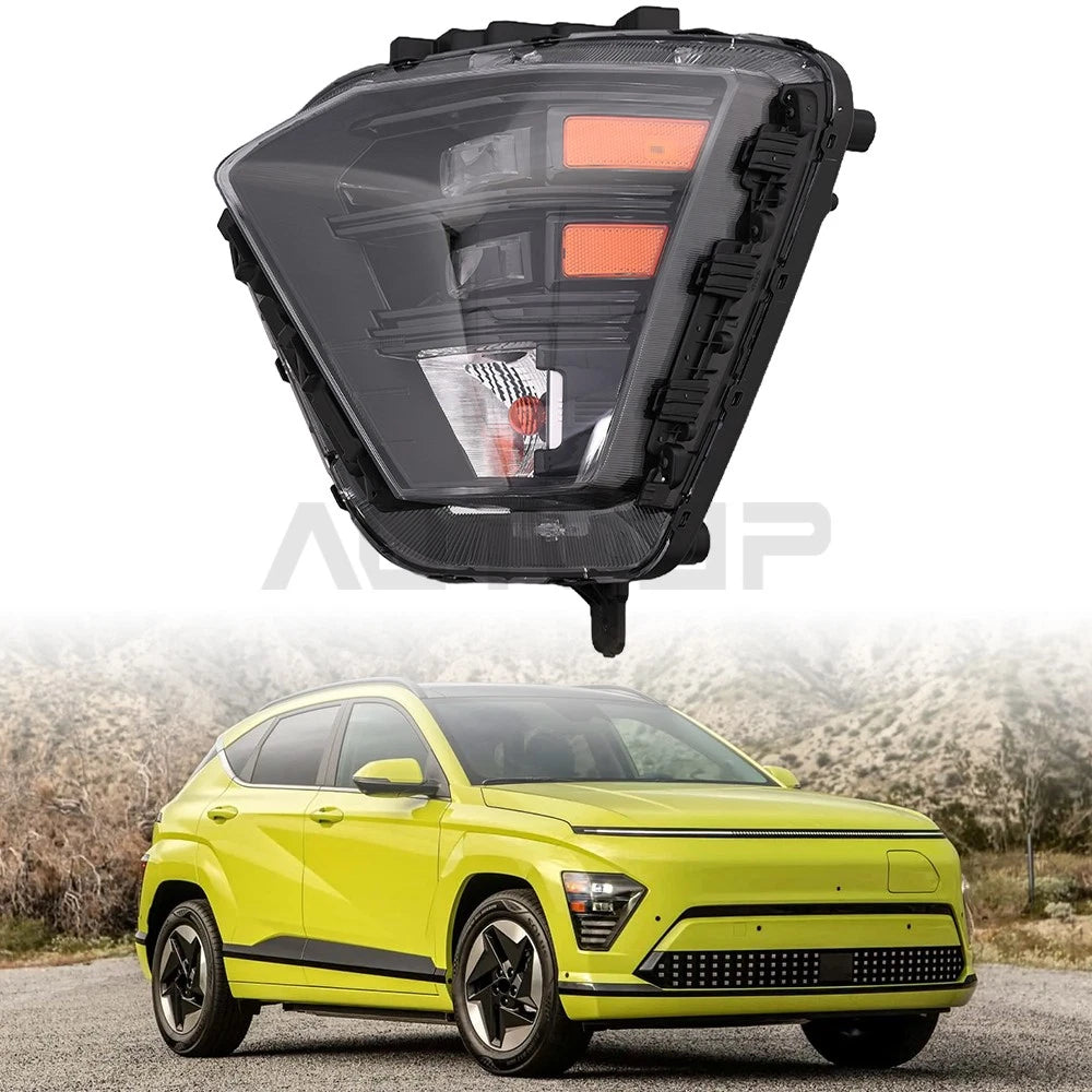 LED Headlamp / W/Halogen / Signal Left Driver for Hyundai Kona (2024–2025)