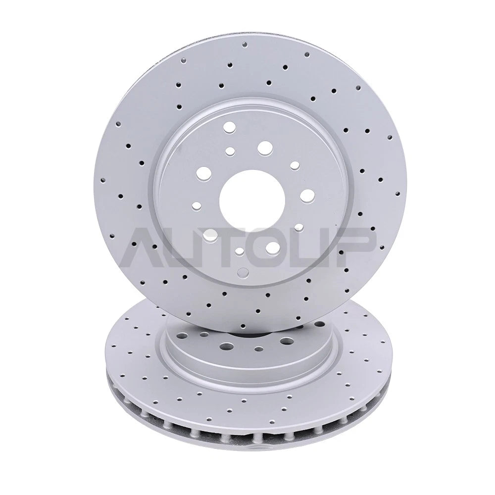 Rear Brake Rotors Set for Maserati Granturismo Quattroporte
