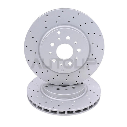 Rear Brake Rotors Set for Maserati Granturismo Quattroporte