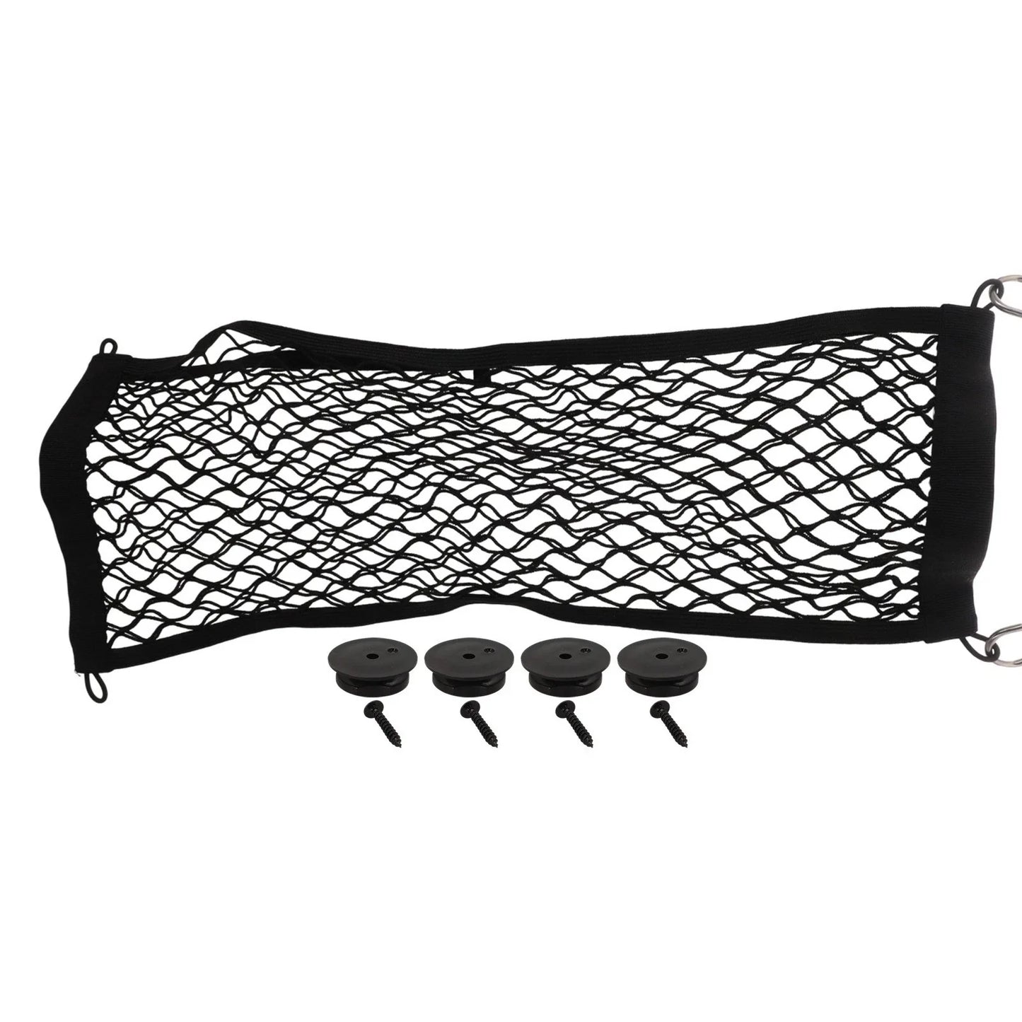 Oversized RV Car Storage Boat Cargo Pocket Organizer Frame Mesh Bag