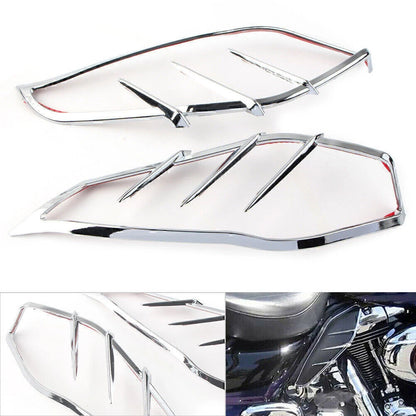 Chrome Mid-Frame Air Deflector Trim for Harley Electra Tri Glide (2009-2023)