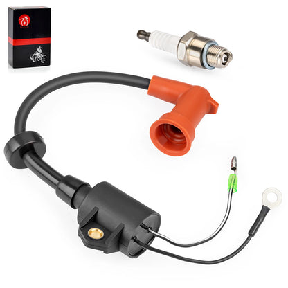 Ignition Coil & Spark Plug for Yamaha Outboard 2-Stroke 9.9-250HP