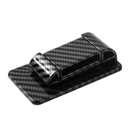 Carbon Fiber Style Seat Belt Stabilizer Limiter for Car (Fits Most Models)