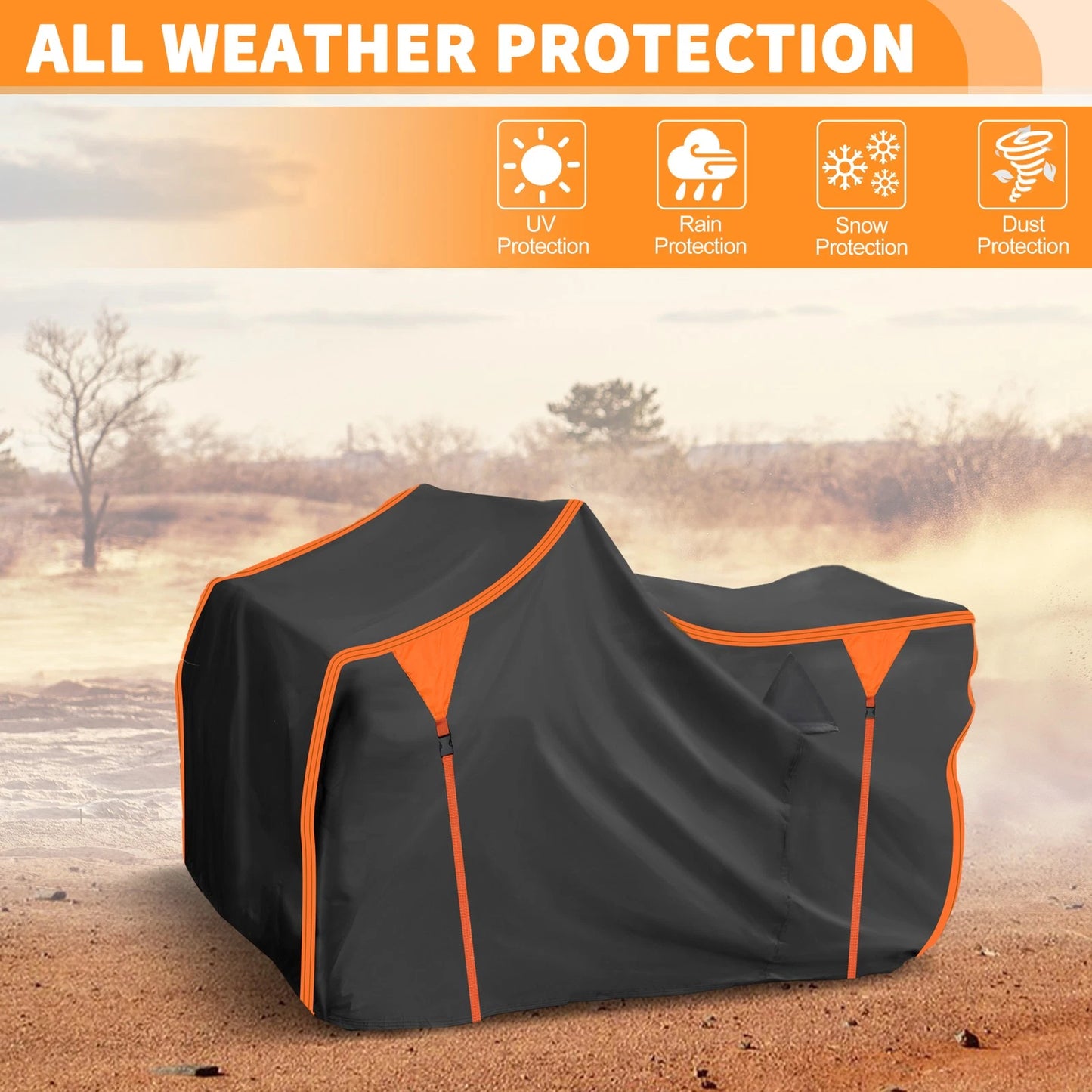 Waterproof Oxford ATV Cover / ATV Cover for Yamaha Grizzly 700 EPS