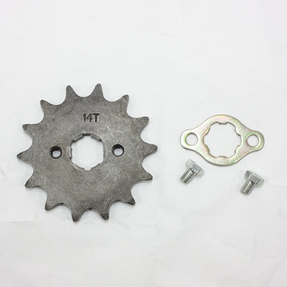 20mm 14T Front Sprocket Cog for PIT PRO Trail Dirt Quad Bike ATV Buggy