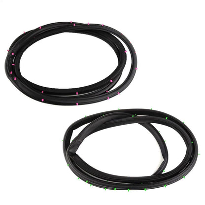 Door Rubber Seal Weatherstrip Front LH+RH Fits Isuzu D-Max TFR 4D Pickup 2003-11