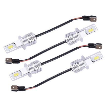 4 x H3 2 SMD Bulbs for Fog DRL Daytime Lights - Super Bright (Fits Various)