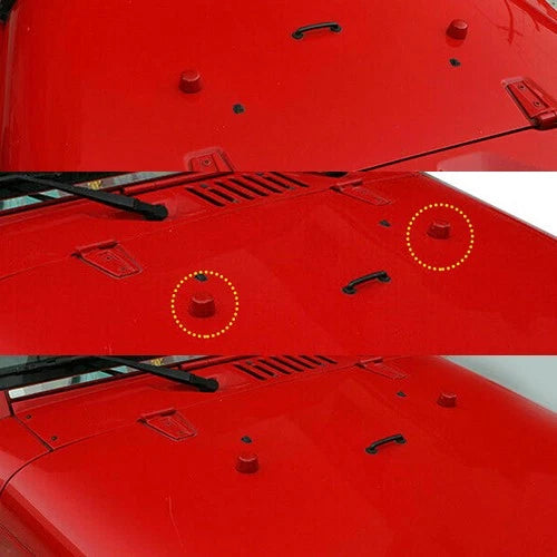 Hood Rubber Trim Cover for Jeep Wrangler JK (2007-2017)