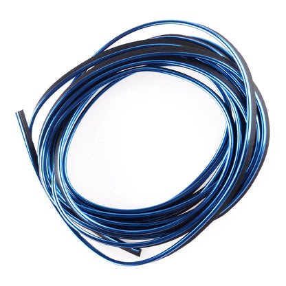 Blue Point Edge Gap Door Panel Molding Line Accessories for Car Interior Decor