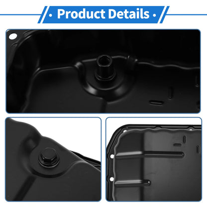 Engine Oil Pan for Toyota Camry (2015-2018) - Steel Black