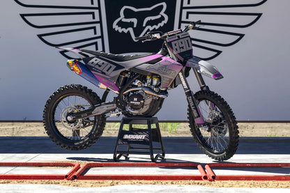 Custom Graphic Kit for Husqvarna TC 85 CARVE Style Stickers (2018-2021)