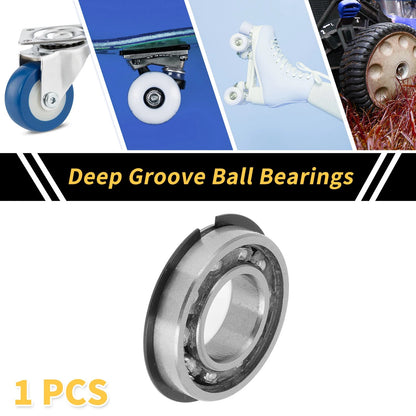 Deep Groove Ball Bearings P6 / 12x24x6mm 1 Pc / Scooter Skateboard Wheel
