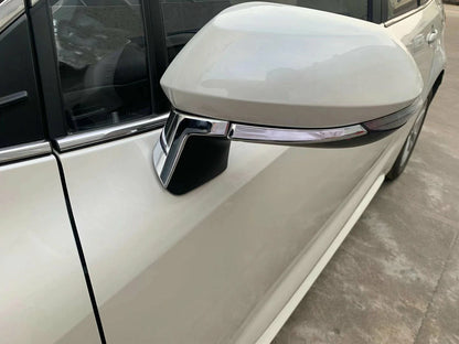 Rearview Side Cover Trim for 2019-2023 Toyota Corolla Hatchback Chrome Strips