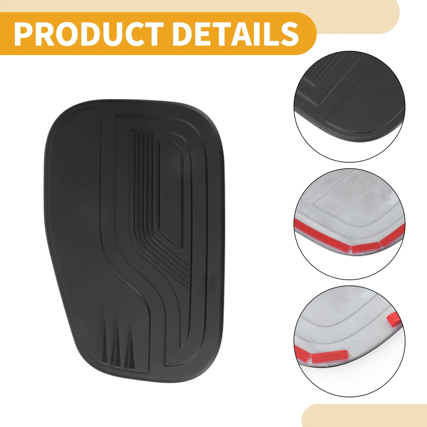 Fuel Tank Door Cap for Ford Ranger 2023-2025 Matte Black