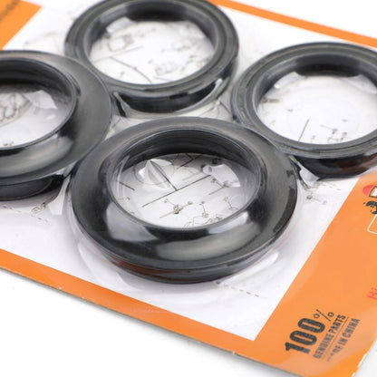 Fork Seal Ring Set with Dust Caps for Kawasaki ZX 500 600 750 GPX (78-01)