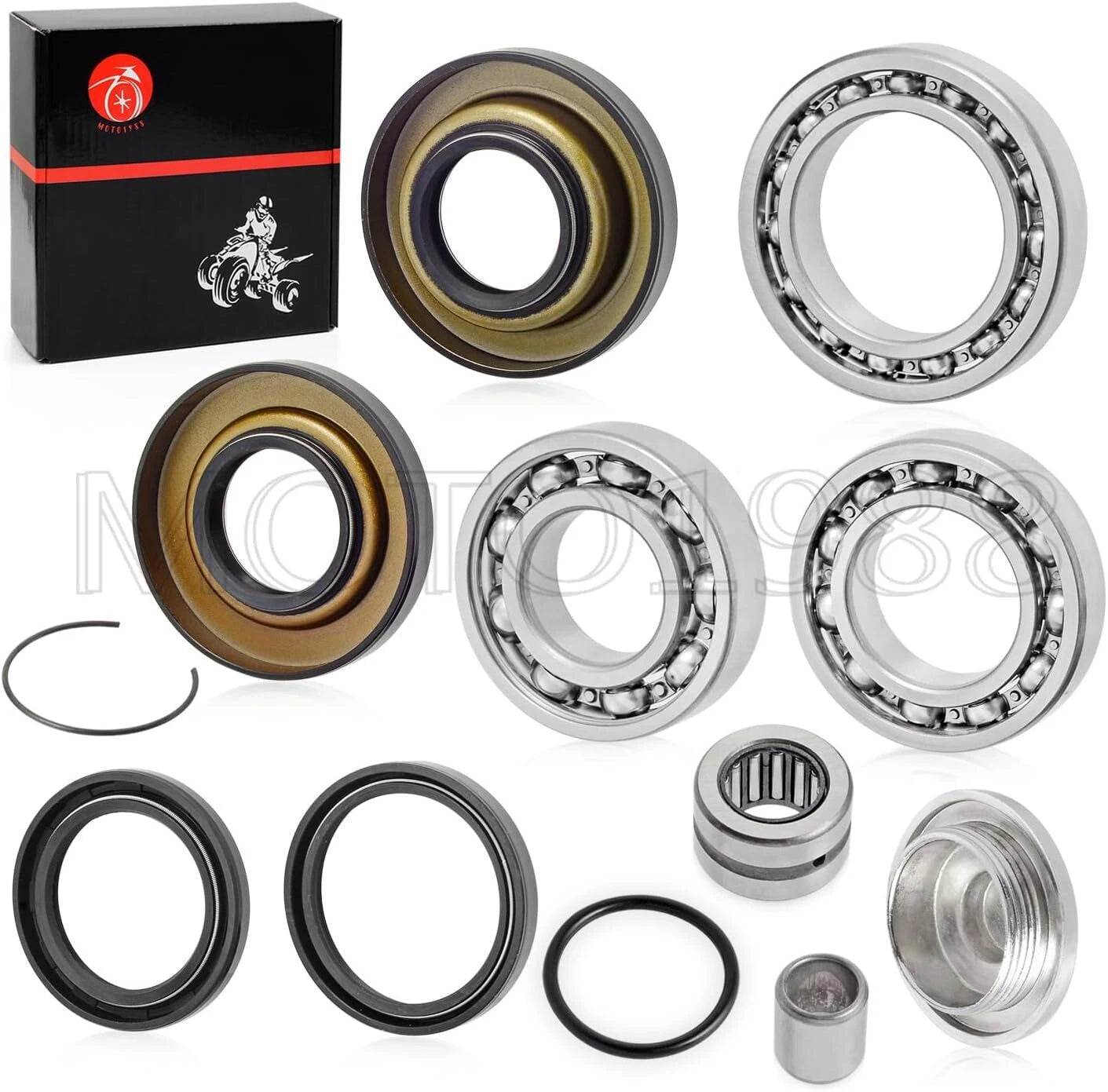 Rear Diff Axle Bearing Seal for Honda Rancher 350 TRX350FM 4x4 S (2000–2006)