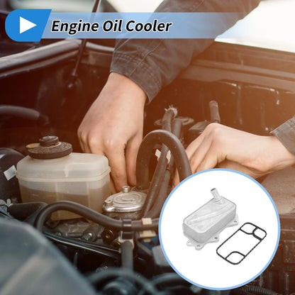 Engine Oil Cooler for Jeep Grand Cherokee WK2 L4 2.0L (2011-2023)