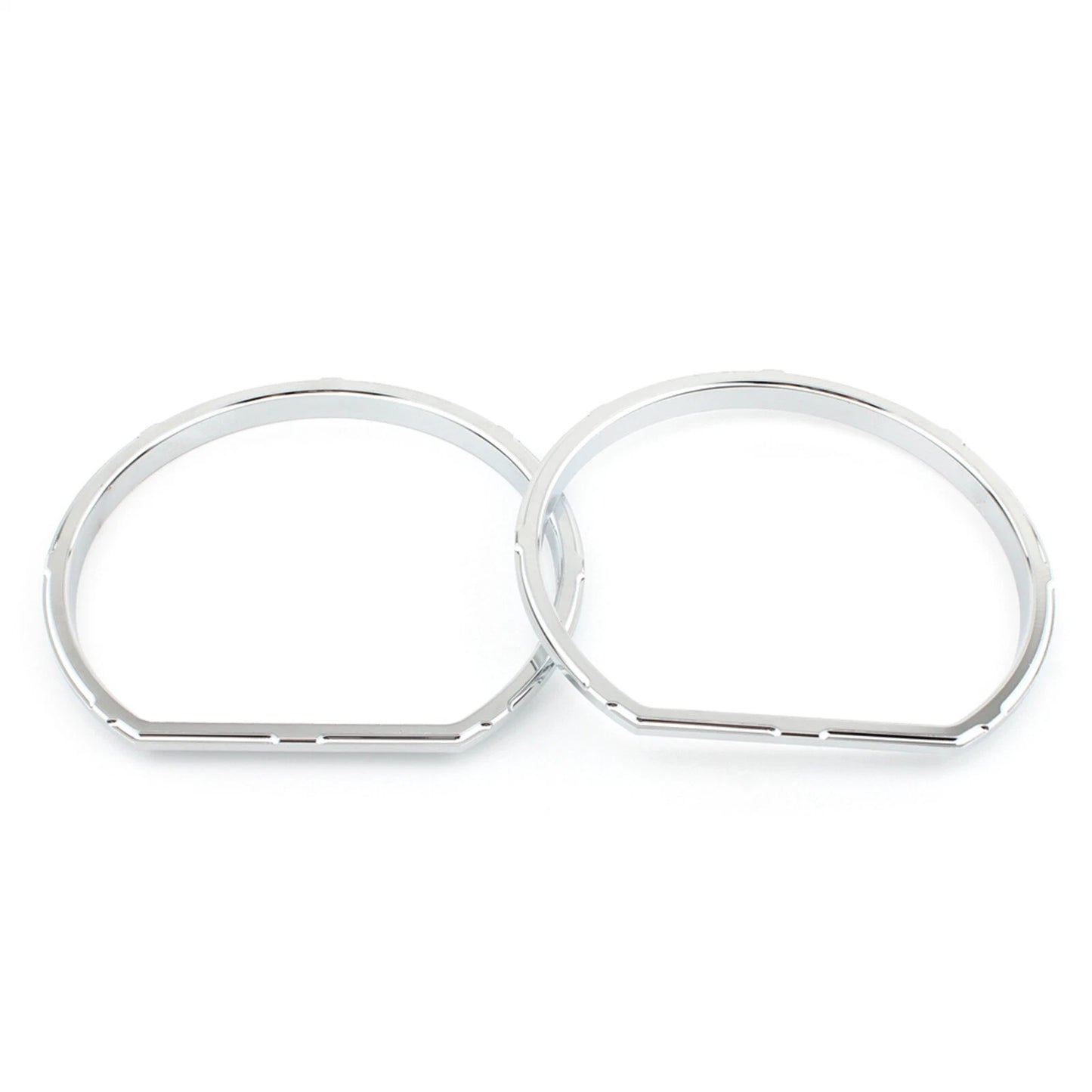 4 x Chrome Gauge Bezel Kit for Harley Street Glide (2014 - present)