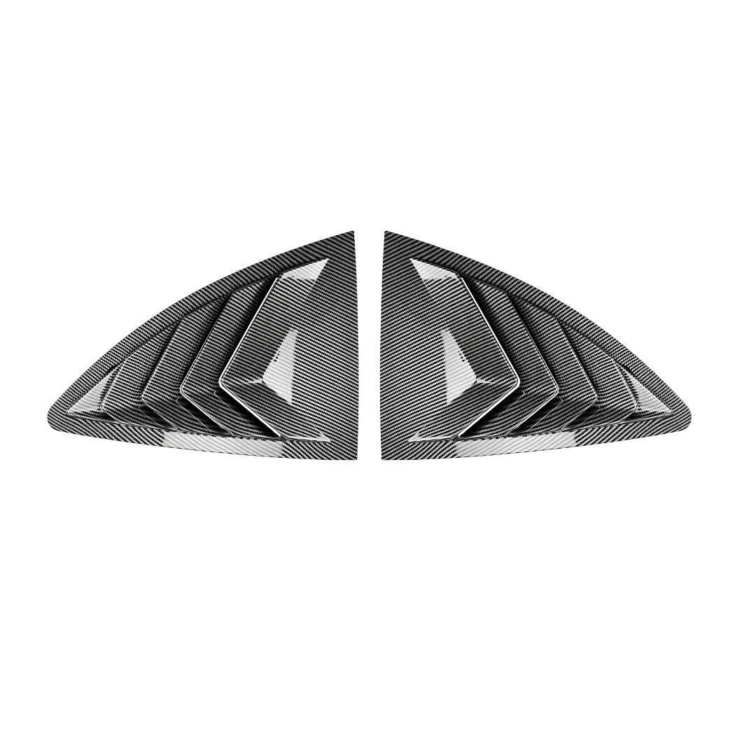 Rear Vent Window Louvers Cover Trim for Subaru BRZ (2013-2020)