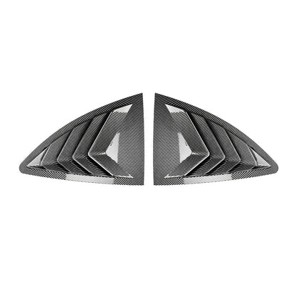 Rear Vent Window Louvers Cover Trim for Subaru BRZ (2013-2020)